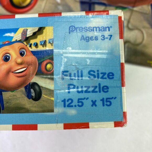 Vintage 2002 Jay Jay The Jet Plane 24 Piece Puzzle by Pressman PBS Kids - Picture 5 of 9